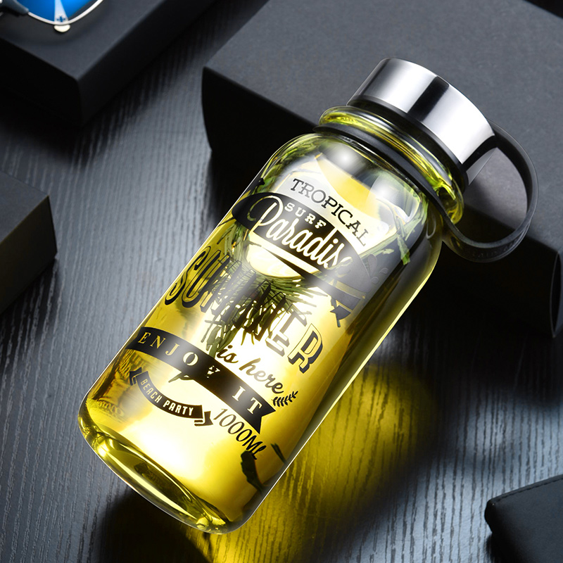 Outdoor Sport Glass Water Bottle - GIANXI büyük kapasiteli cam su şişeleri