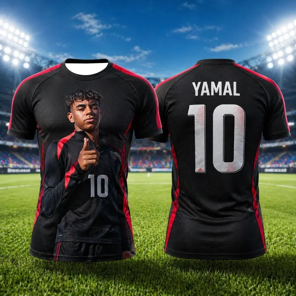 Outdoor Sport Club - Yaz 3D Baskı Yamaar Spor Quickdry