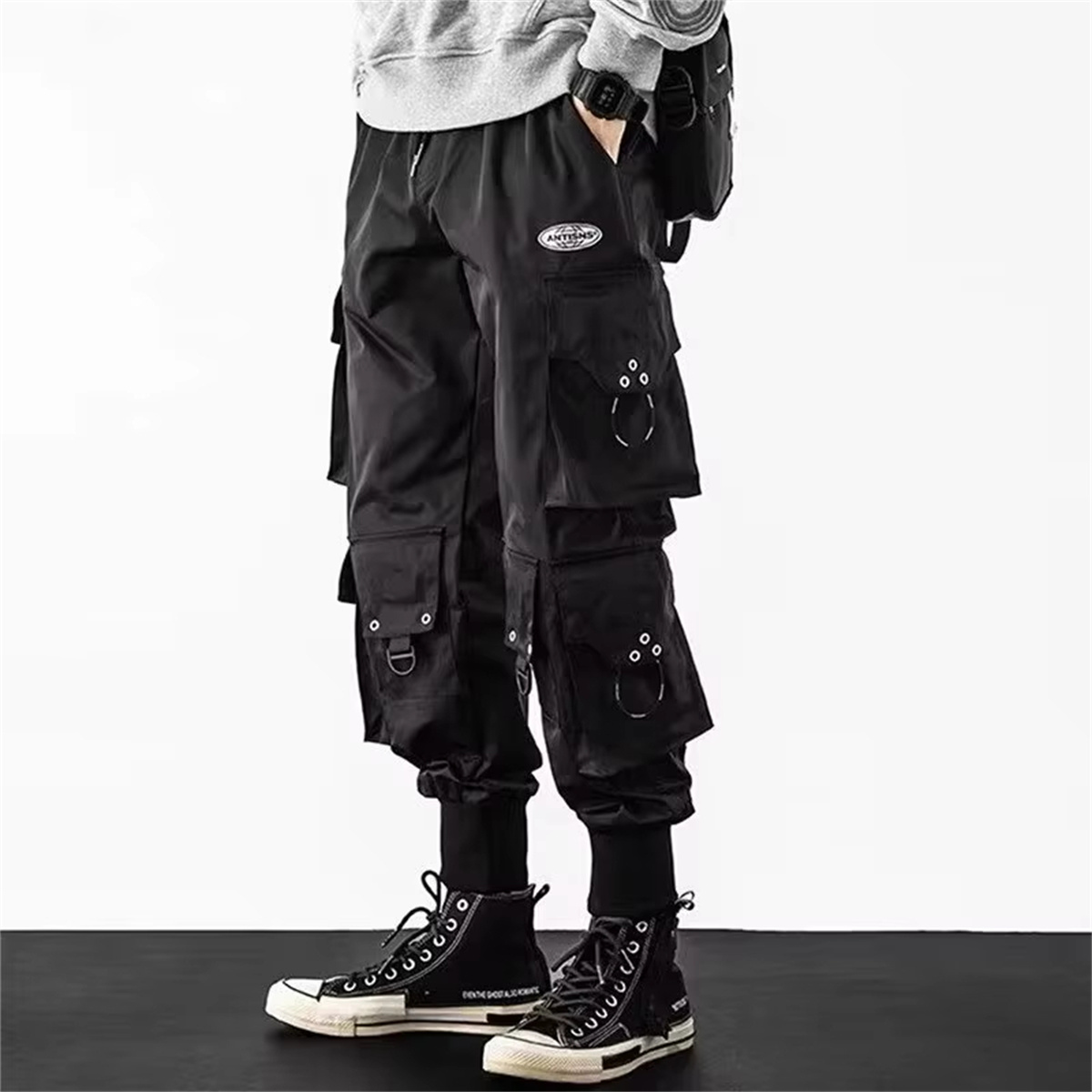 Outdoor Sport Waterproof Pants - Vintage Baggy Yürüyüş Kargo Pantolon Erkekler