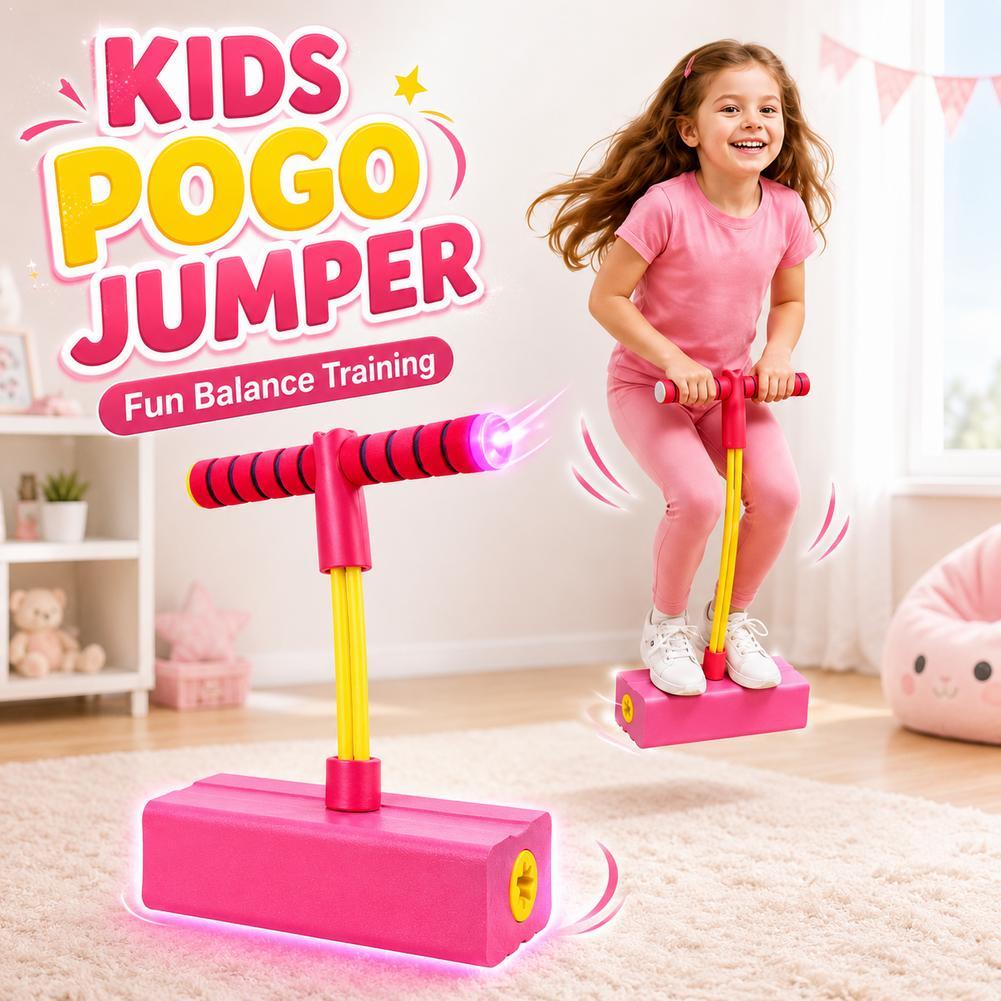 Outdoor Sport With Sticks - Kurbağa Zıplama Köpük Pogo Çubuğu Çocuk