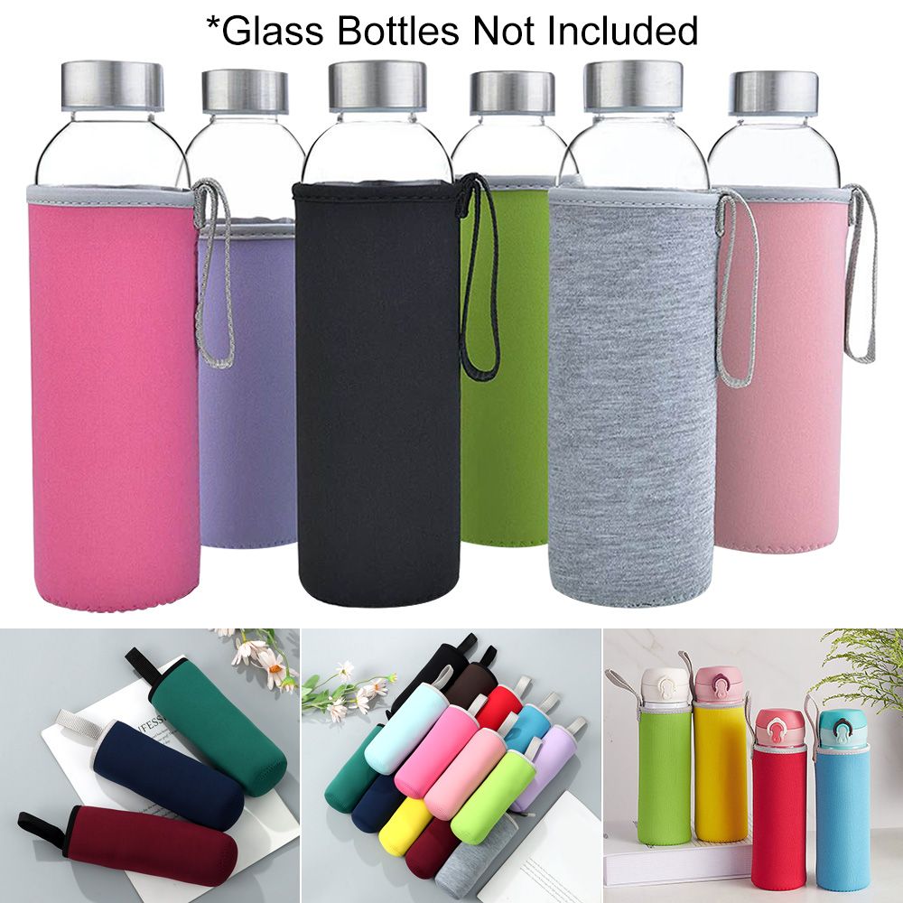 Outdoor Sport Glass Water Bottle - Açık Hava Spor Çantası Taşınabilir Cam