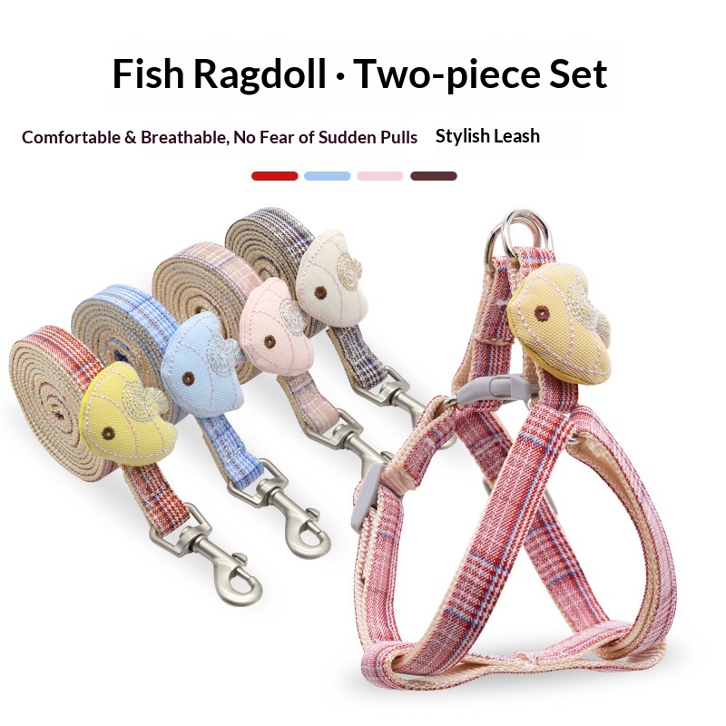 Headcollar Rope Set - Küçük Köpek Tasması ve Tasma Seti