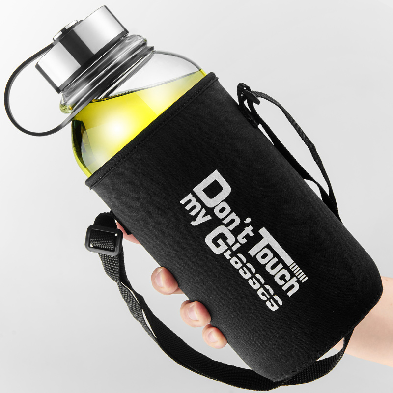 GIANXI büyük kapasiteli cam su - Outdoor Sport Glass Water Bottle incelemesi ve fiyatı