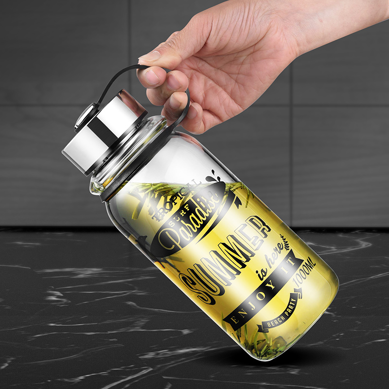 GIANXI büyük kapasiteli cam su - Outdoor Sport Glass Water Bottle incelemesi ve fiyatı