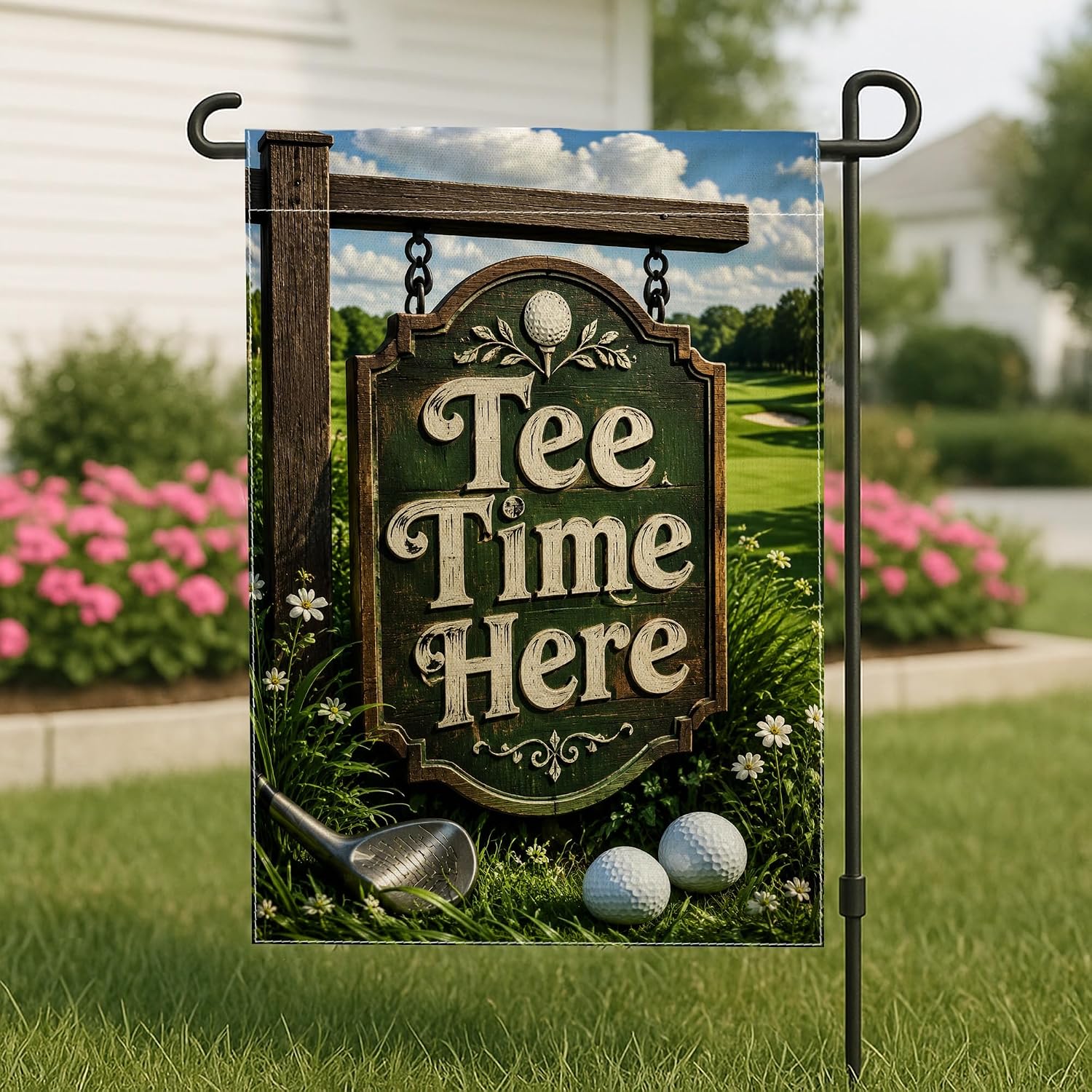 Golf Topu Bahçe Bayrağı, Açık  - Outdoor Sport Club incelemesi ve fiyatı