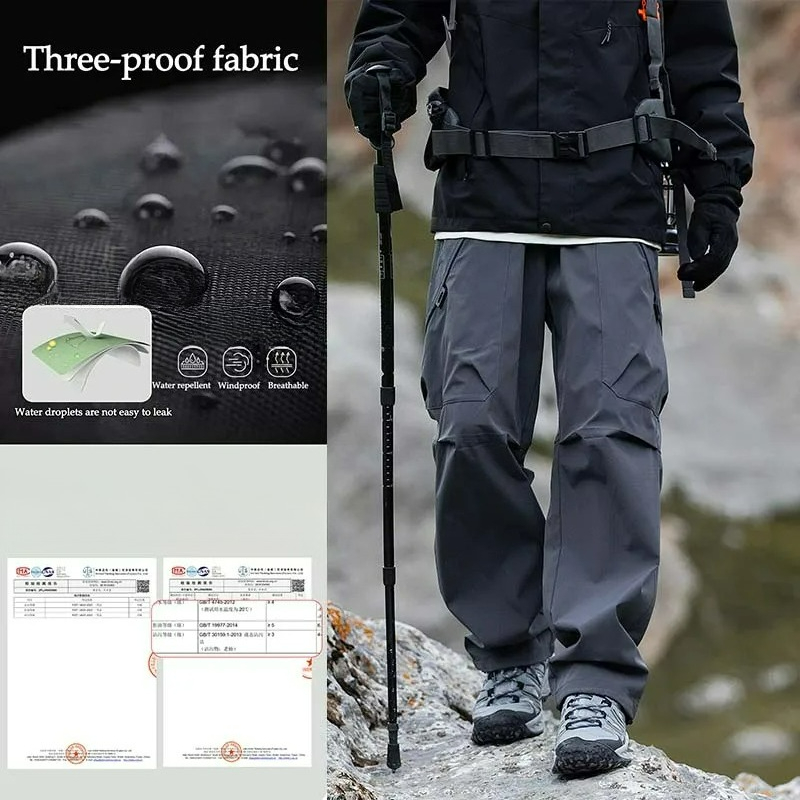Erkek Tırmanma Pantolonu Rüzga - Outdoor Sport Waterproof Pants incelemesi ve fiyatı