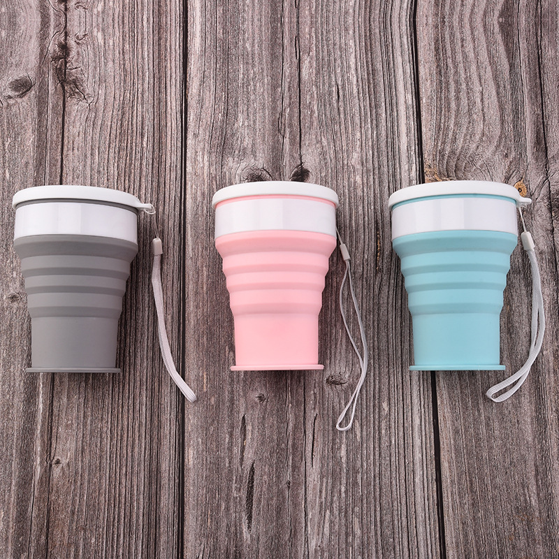200Ml silikon katlanır cam kam - Outdoor Sport Glass Water Bottle incelemesi ve fiyatı