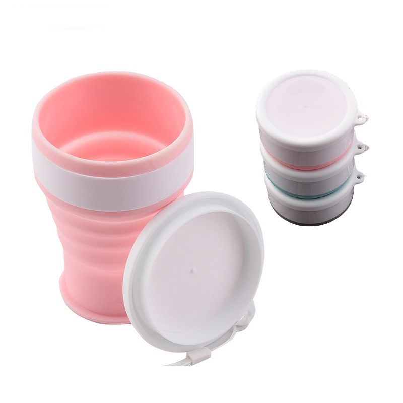 200Ml silikon katlanır cam kam - Outdoor Sport Glass Water Bottle incelemesi ve fiyatı