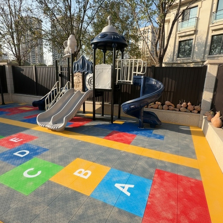 Profesyonel Birbirine Geçen PP - Outdoor Sport Court Tiles incelemesi ve fiyatı