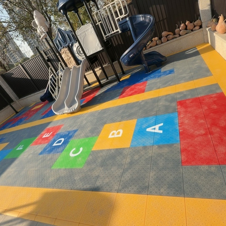 Profesyonel Birbirine Geçen PP - Outdoor Sport Court Tiles incelemesi ve fiyatı