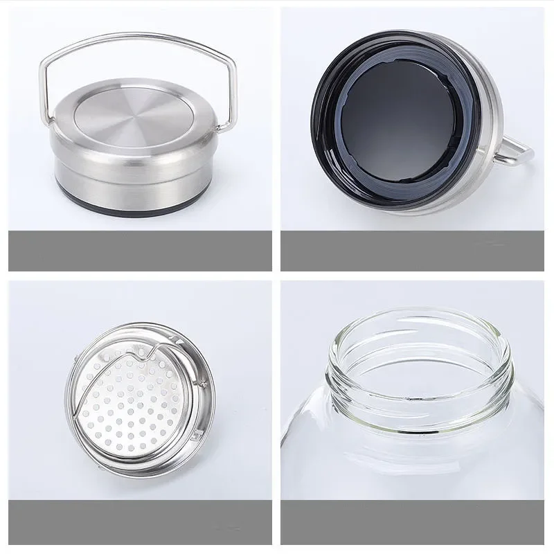 Askılı 2L Cam Su Şişesi, Spor  - Outdoor Sport Glass Water Bottle incelemesi ve fiyatı