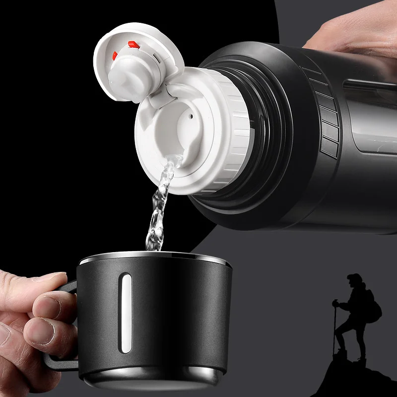 Büyük Kapasiteli 2L Cam Su Şiş - Outdoor Sport Glass Water Bottle incelemesi ve fiyatı