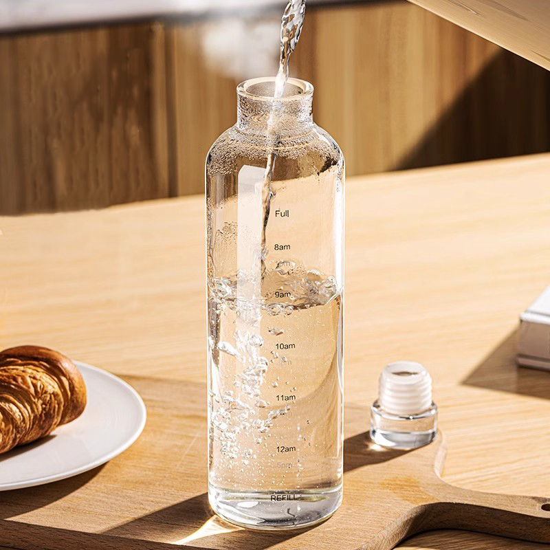 500/750/1000ml Cam Spor Su Şiş - Outdoor Sport Glass Water Bottle incelemesi ve fiyatı